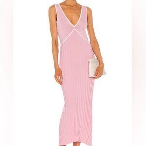 Solid & Striped Aubrey Dress in Cloud Pink - Size S